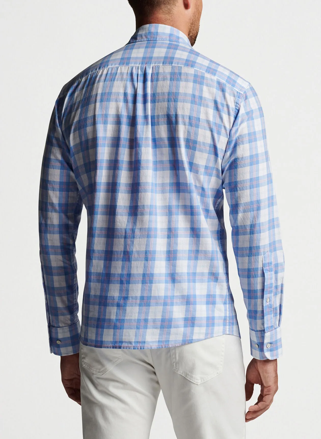 Menlo Cotton Shirt (Blue Granite)