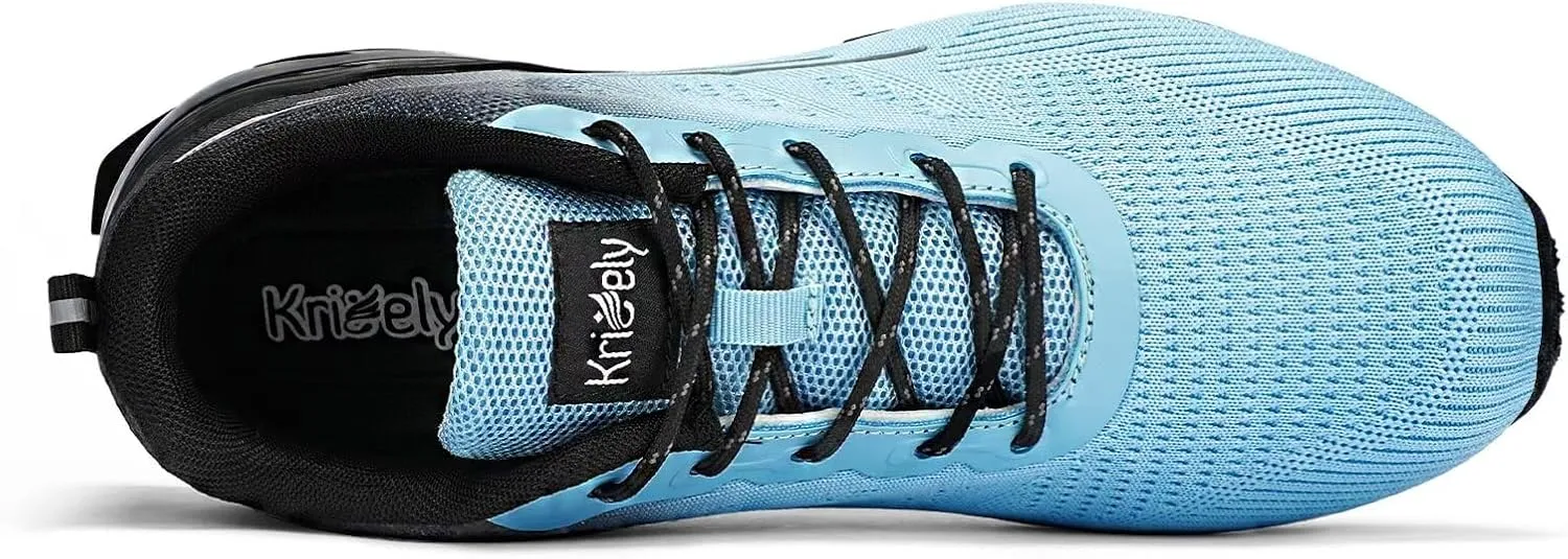 Men's Fashion Sneakers Lightweight Breathable Walking Shoes Tennis Cross Training Shoe Non Slip Trail Running Shoes