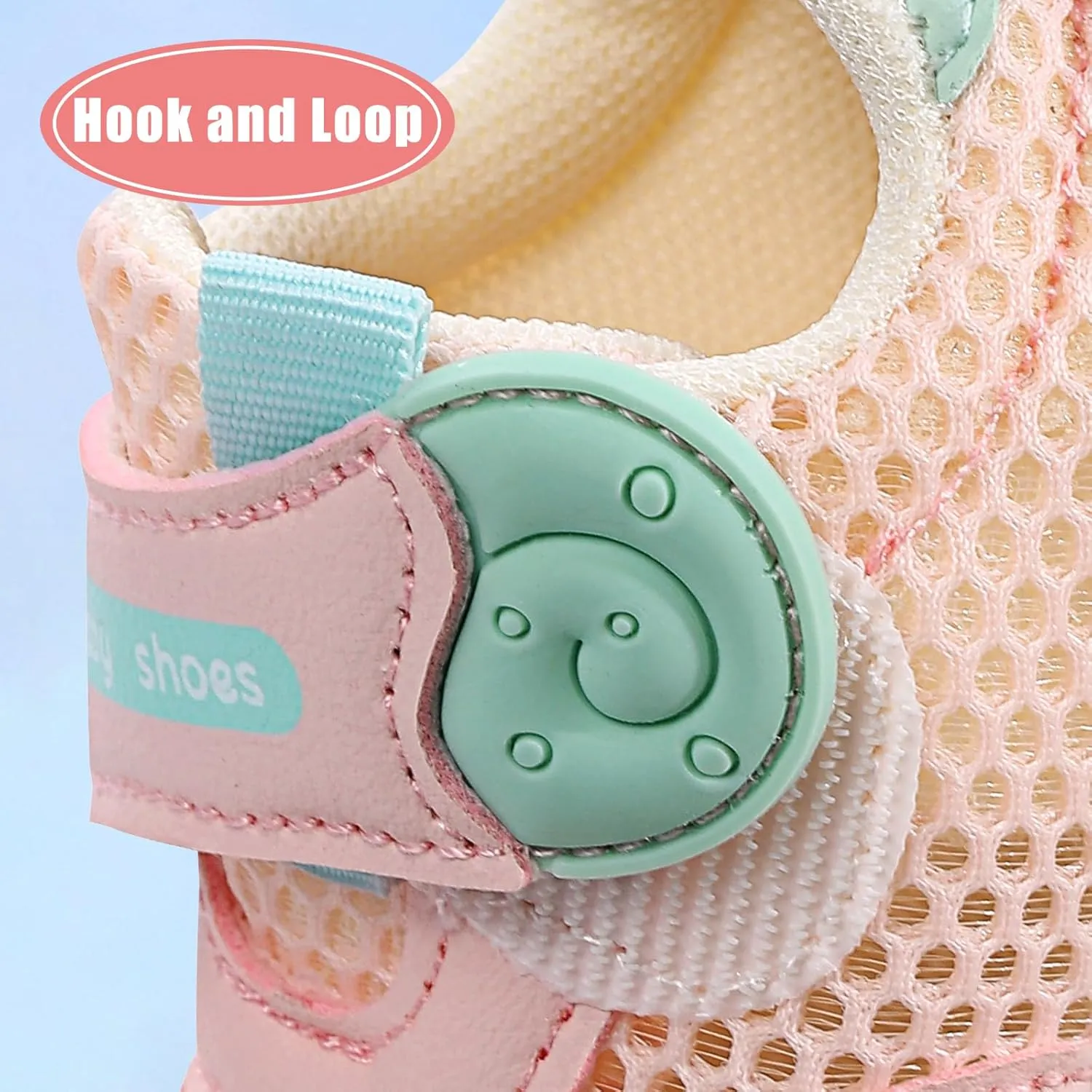 MK MATT KEELY Baby Shoes Boy Girl First Walker Shoes Toddler Non-Slip Breathable Mesh Barefoot Sneakers Infant Outdoor Lightweight Tennis Shoes
