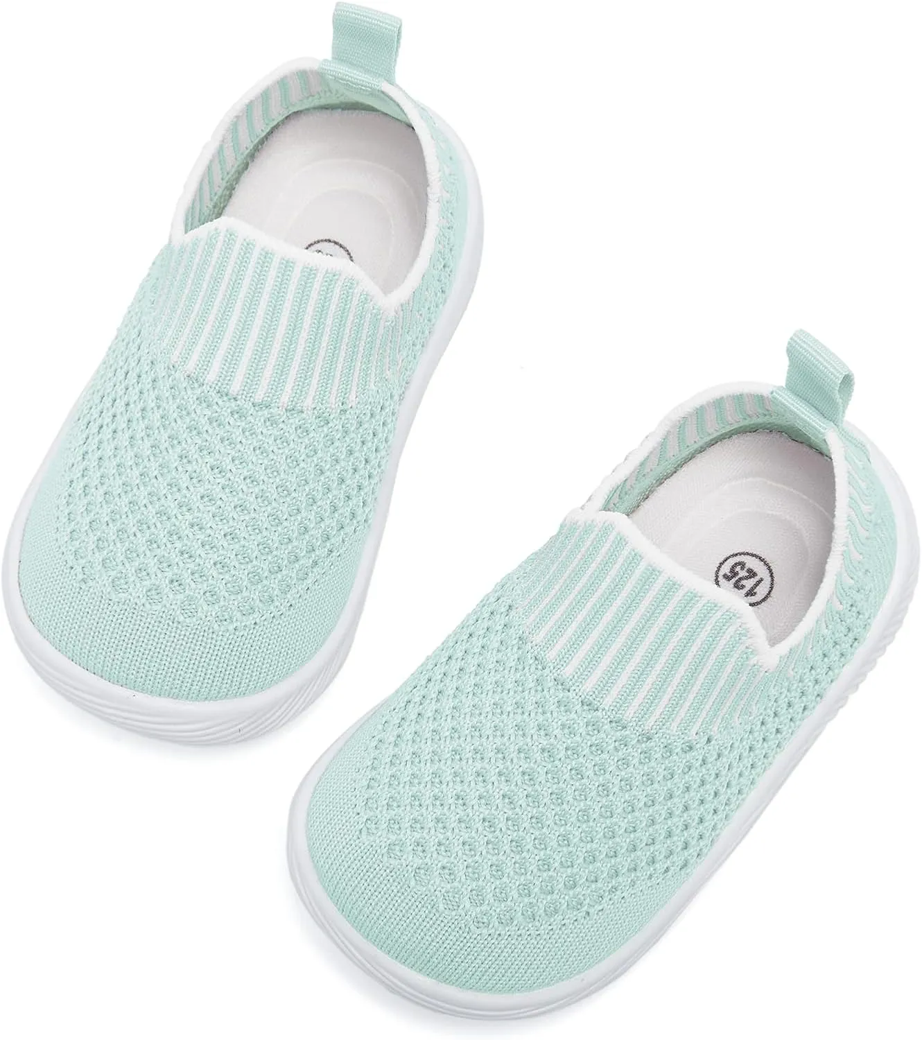 MORENDL Baby Shoes Toddler Walking Sock Shoes Non-Slip Breathable Boys & Girls Sneakers Infant Tennis Shoes