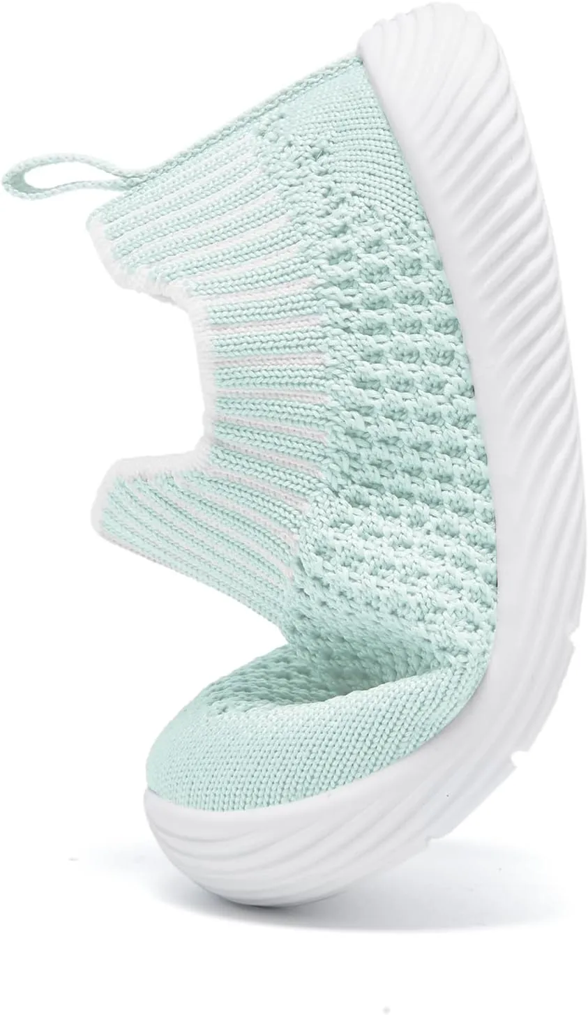 MORENDL Baby Shoes Toddler Walking Sock Shoes Non-Slip Breathable Boys & Girls Sneakers Infant Tennis Shoes