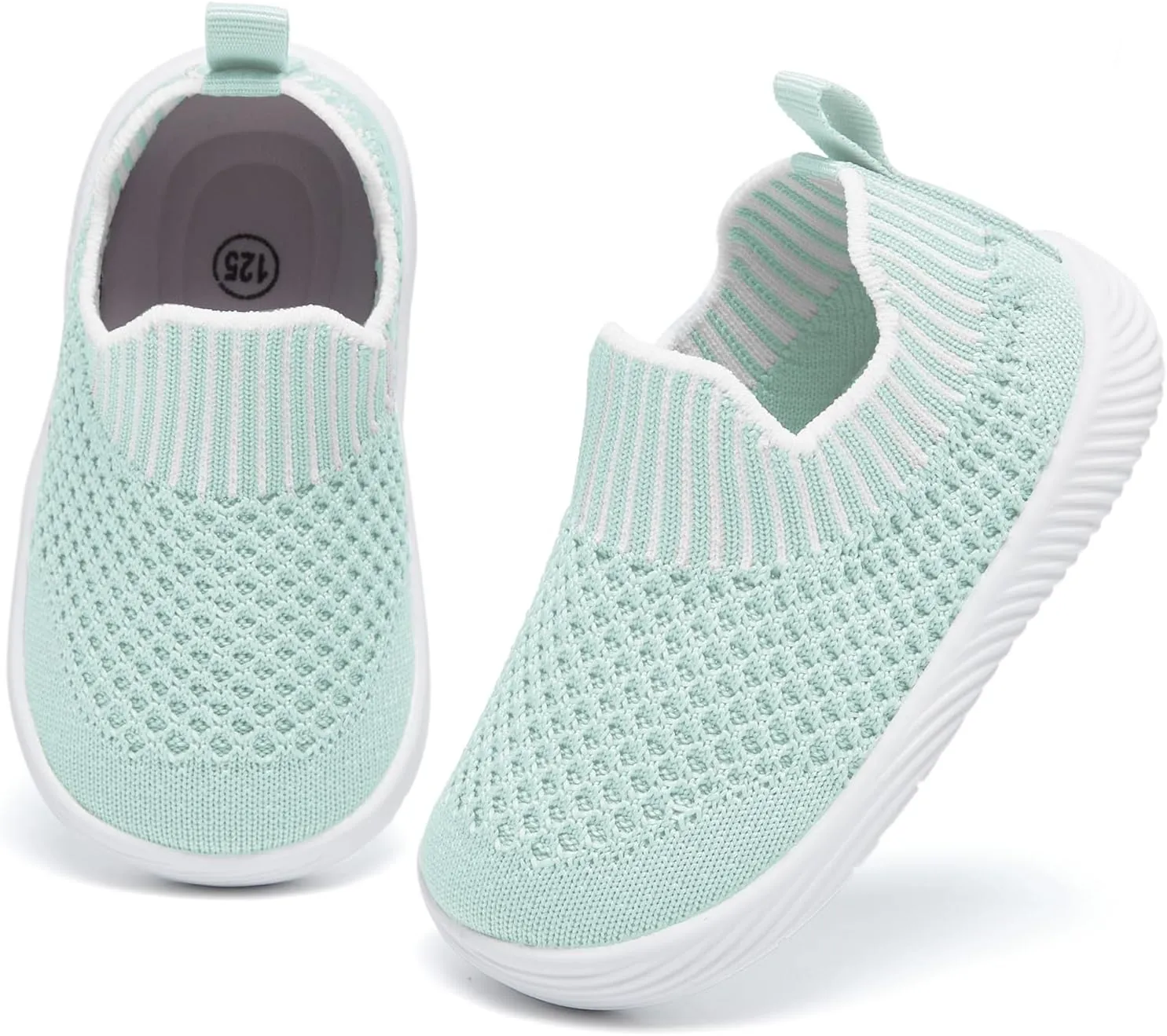 MORENDL Baby Shoes Toddler Walking Sock Shoes Non-Slip Breathable Boys & Girls Sneakers Infant Tennis Shoes