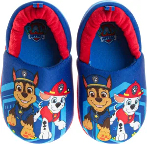 Nickelodeon Paw Patrol and Sponge Bob Squarepants - Toddler Boys Chase and Marshall House Shoes - Plush Lightweight Warm indoor Comfort Soft Aline House Slippers (Toddler/Little Kid/Big Kid)