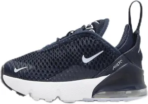 Nike Air Max 270 Baby/Toddler Shoes (DD1646-407, Obsidian/White/White/Cobalt Bliss) Size 6