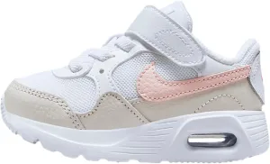 Nike Air Max SC Baby/Toddler Shoes (CZ5361-122, White/Light Orewood Brown/Ember Glow/Echo Pink)