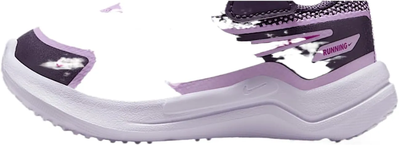 Nike Cosmic Runner Baby/Toddler Shoes (HM4401-500, Dark Raisin/Hydrangeas/White/Hot Fuchsia)