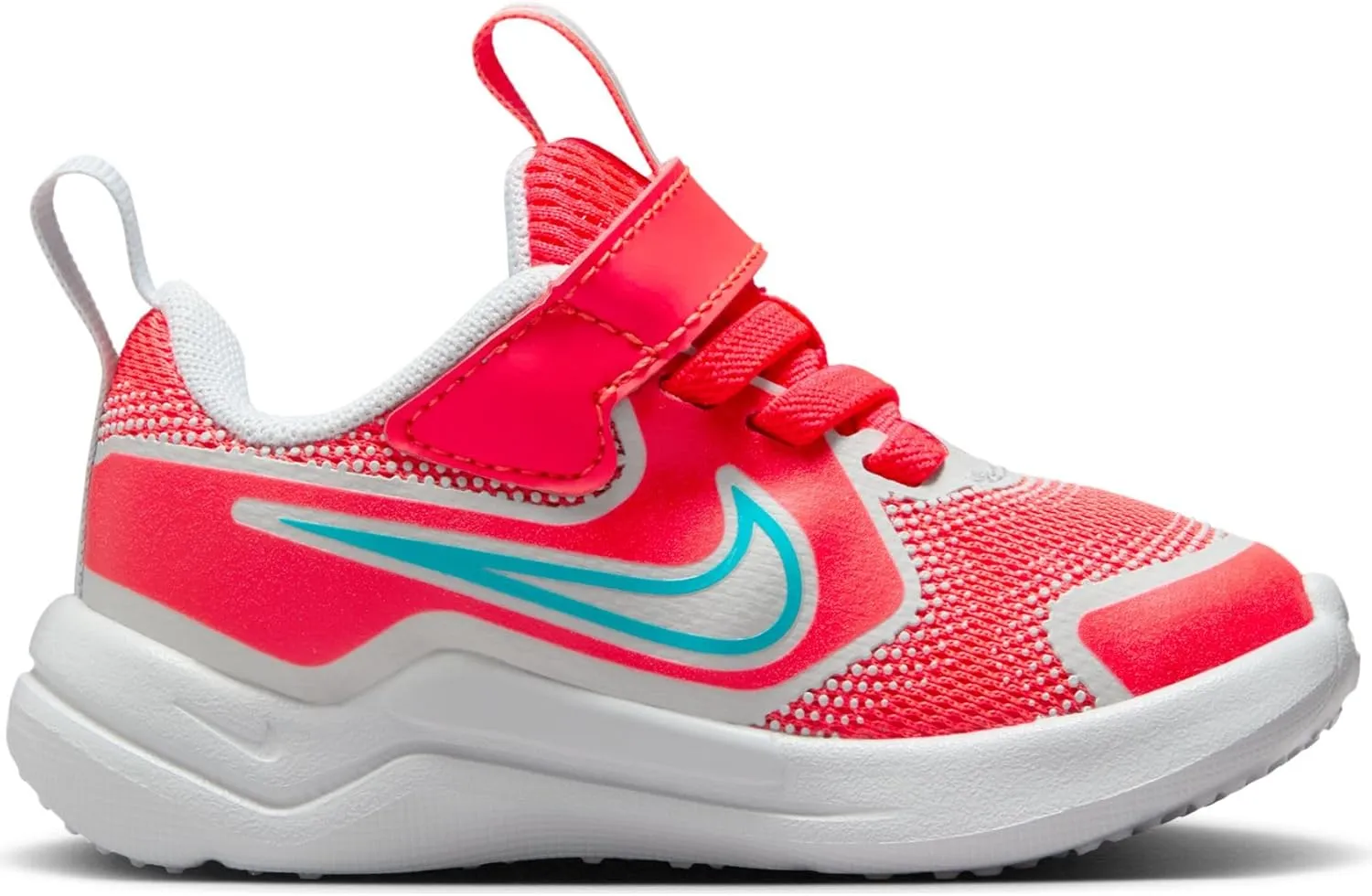 Nike Cosmic Runner Baby/Toddler Shoes (HM4401-600, Bright Crimson/Pure Platinum/Black/Dusty Cactus)
