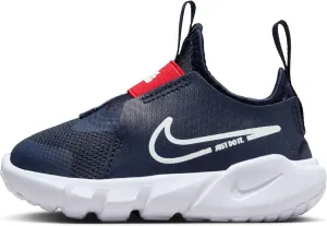 Nike Flex Runner 2 Baby/Toddler Shoes (DJ6039-403, Midnight Navy/Picante Red/White) Size 2