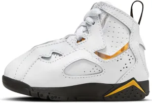 Nike Jordan True Flight Baby/Toddler Shoes (343797-107, White/Yellow Ochre/Black) Size 3