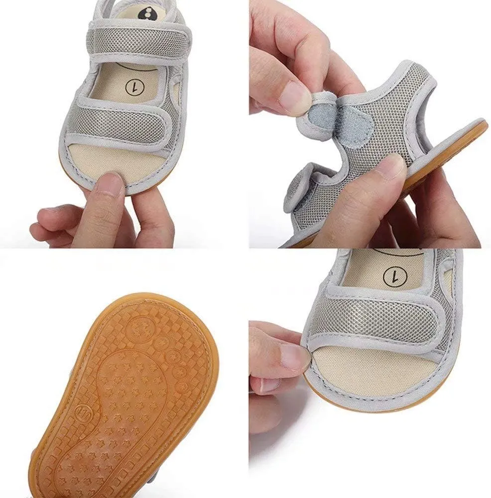 OAISNIT Baby Girls Boys Sandals Premium Breathable Anti-Slip Rubber Sole Infant Summer Outdoor Shoes Toddler First Walkers
