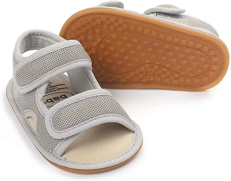 OAISNIT Baby Girls Boys Sandals Premium Breathable Anti-Slip Rubber Sole Infant Summer Outdoor Shoes Toddler First Walkers