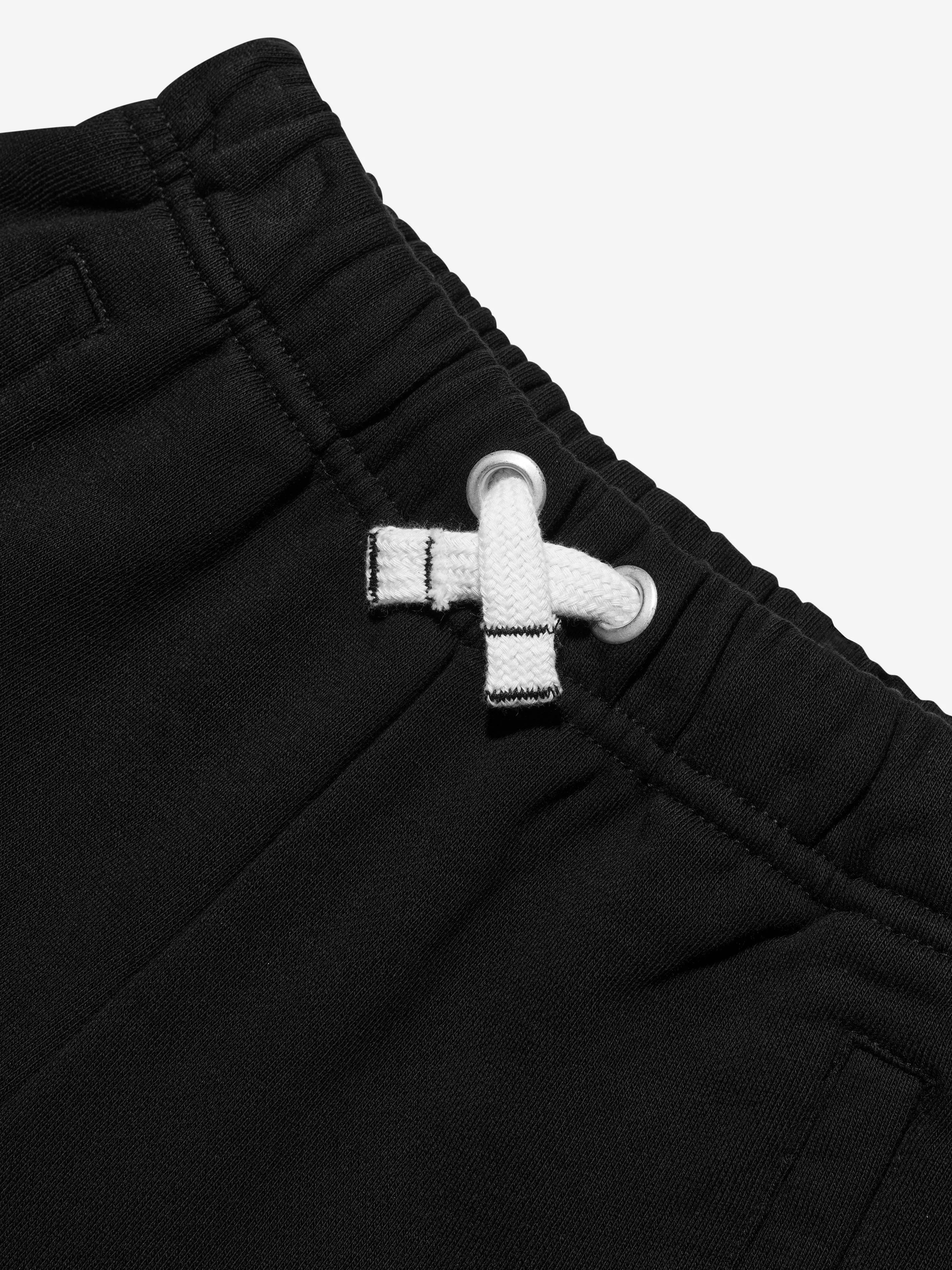 Palm Angels Boys Classic Overlogo Sweat Shorts in Black