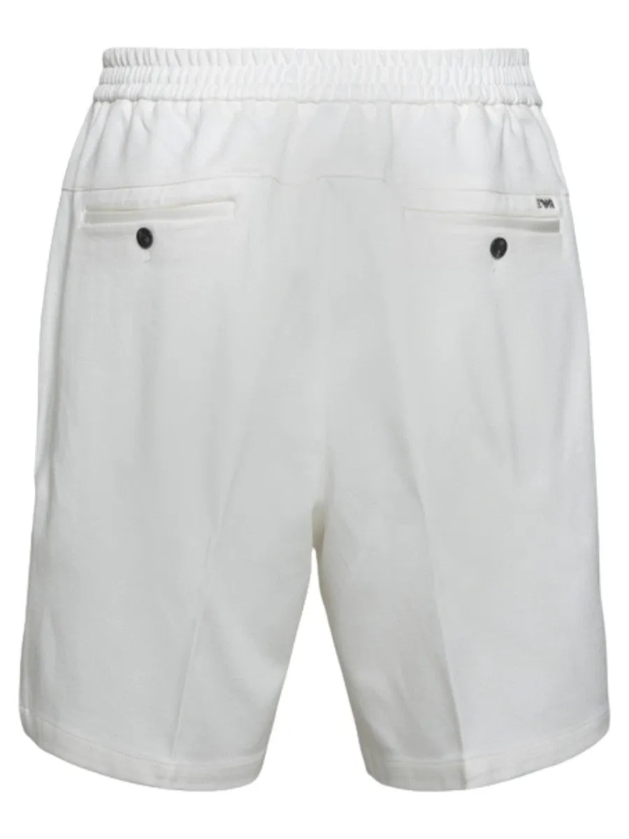 Pantaloncini Sportivi Bianchi con Logo