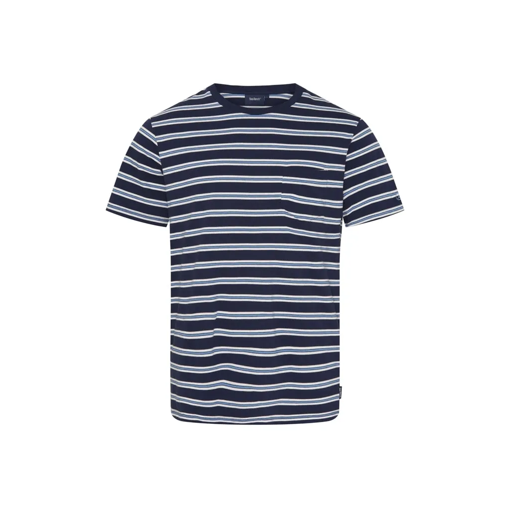 Paw Tee - SR Navy/Pearl/Coastal Blue