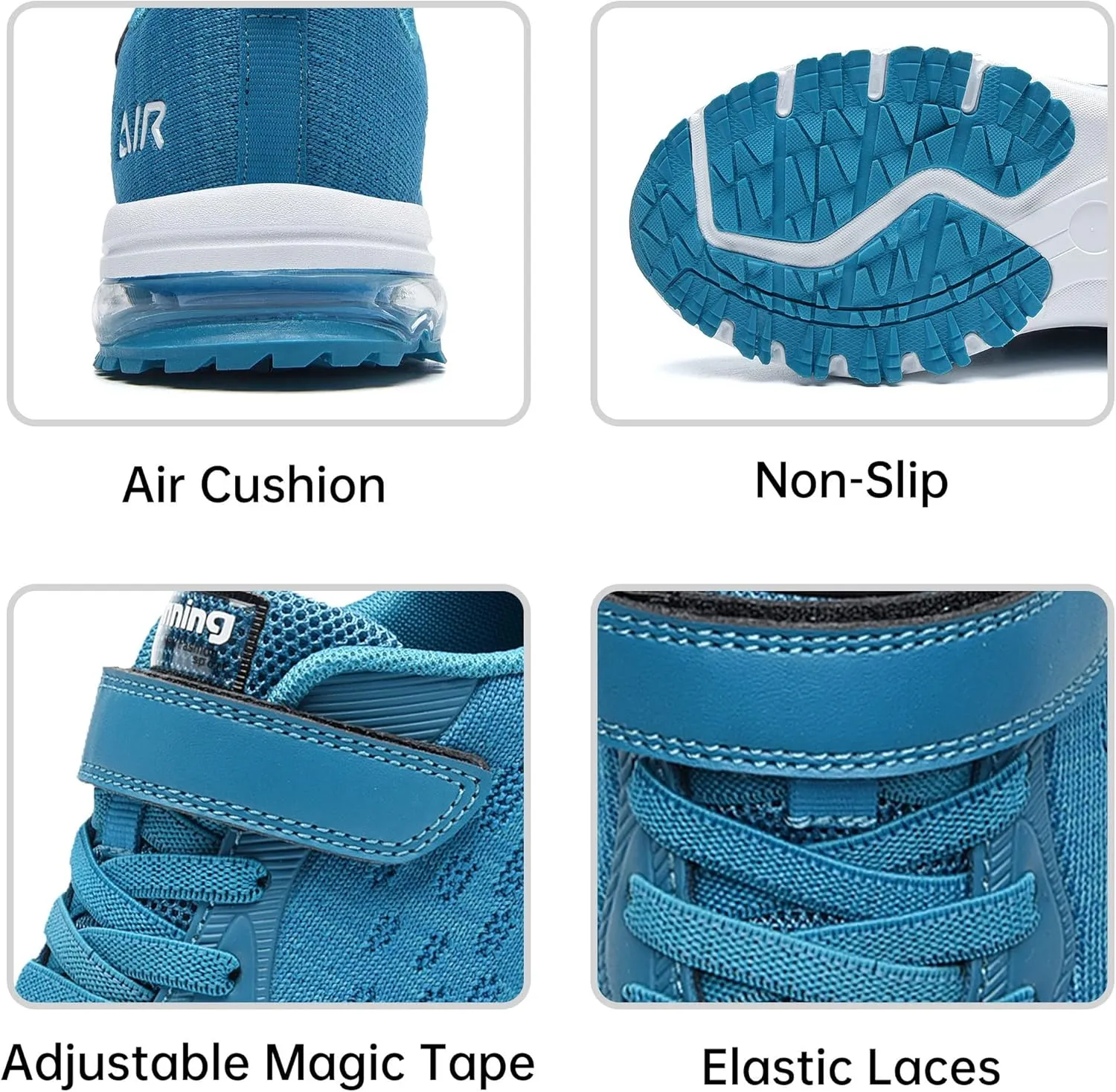 PERSOUL Kids Shoes for Boys Girls Children Tennis Sports Athletic School Running Sneakers