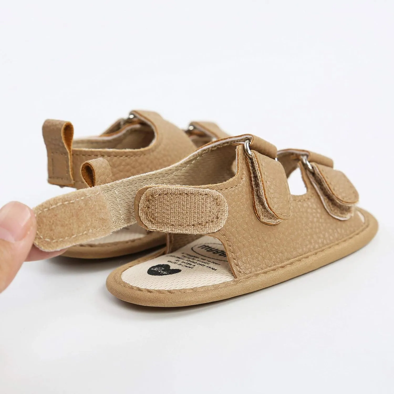 Prewalker Walking Soft Girls Sandals Sole Flat Boys Non-Slip Shoes Baby Rubber Baby Shoes Kids Slide Sandals