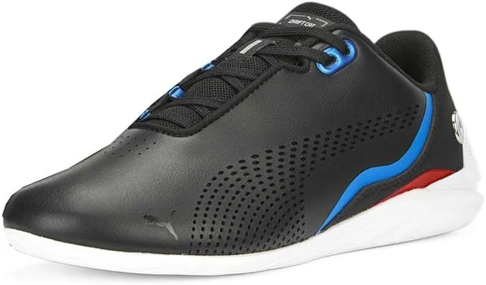 PUMA Baby-Boy's Shoes BMW M Motorsport Drift Cat Decima Sneaker, Pop Red-White, 5 US Unisex Big Kid