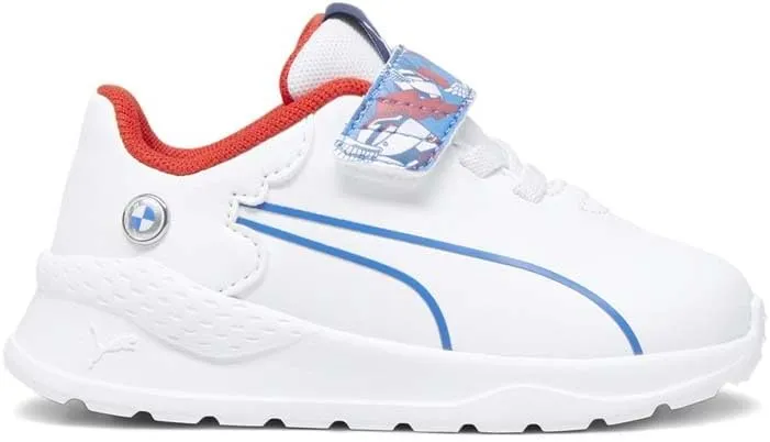 PUMA Infant Boys BMW MMS Anzarun Ls Ac Inf Sneakers Shoes Casual - White - Size 10 M