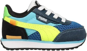 PUMA Infant Boys Future Rider Arcade Lace Up Sneakers Shoes Casual - Blue, Yellow - Size 5 M