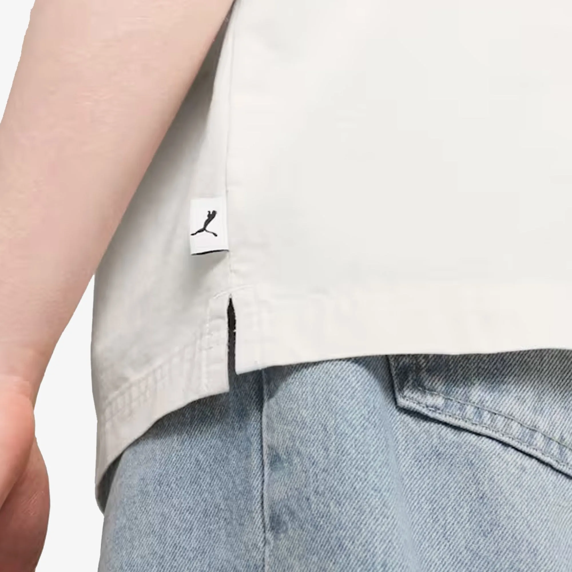 PUMA | MMQ HALF-ZIP SHIRT { ALPINE SNOW