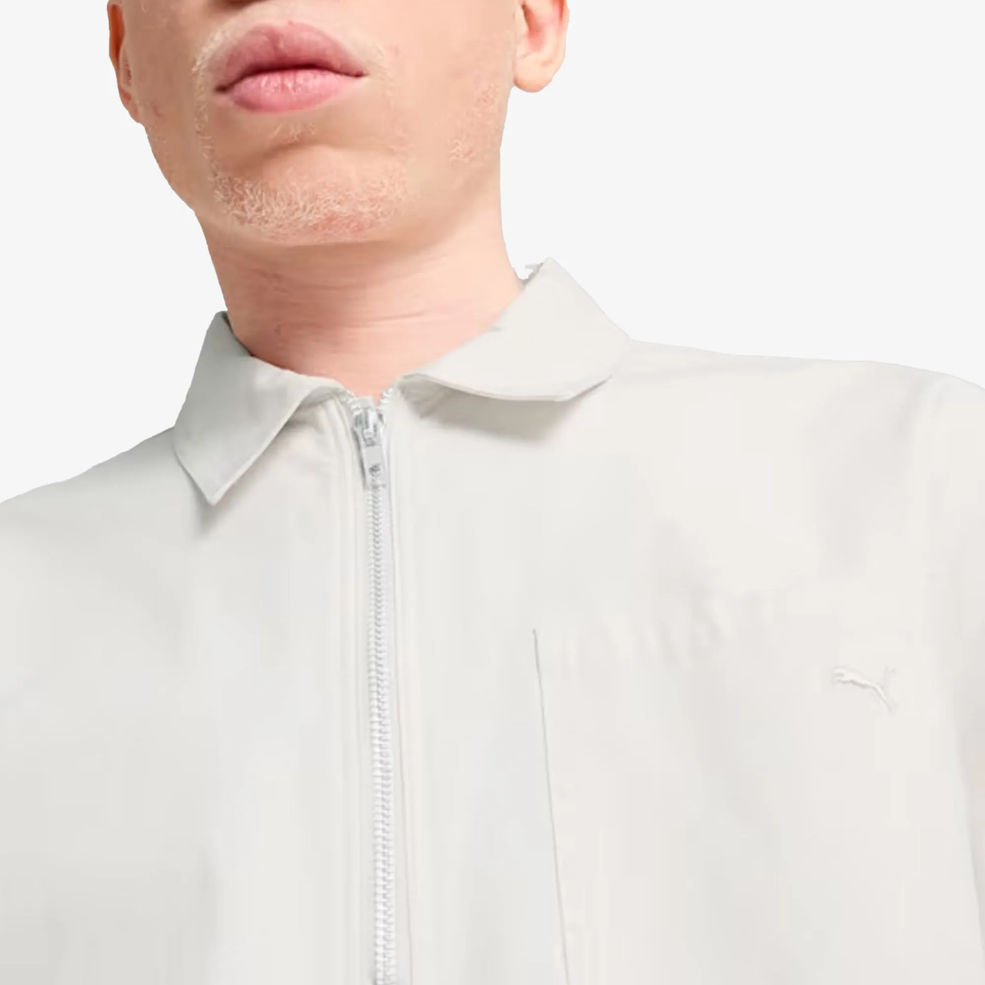 PUMA | MMQ HALF-ZIP SHIRT { ALPINE SNOW