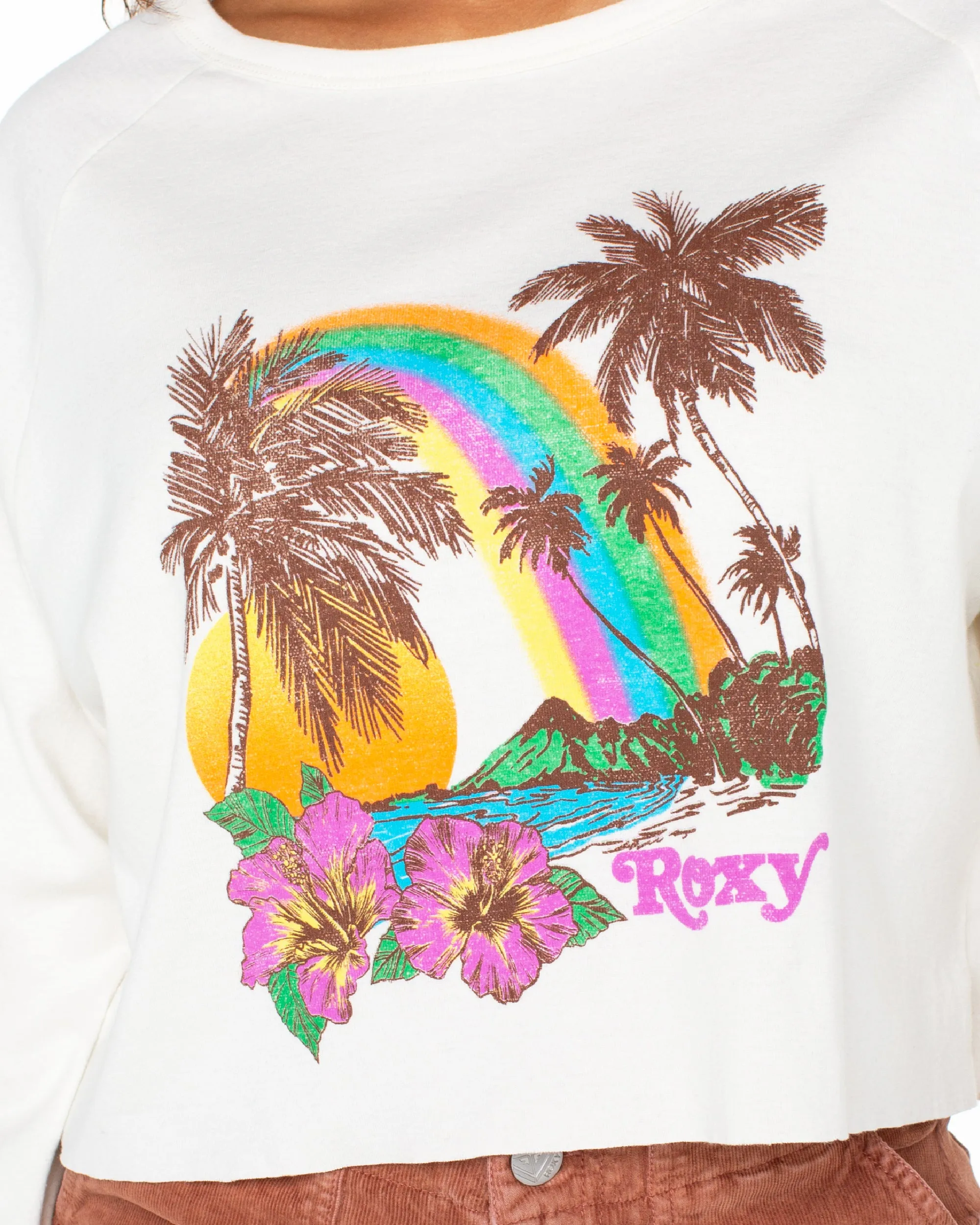 Rainbow Beach T-Shirt - Egret