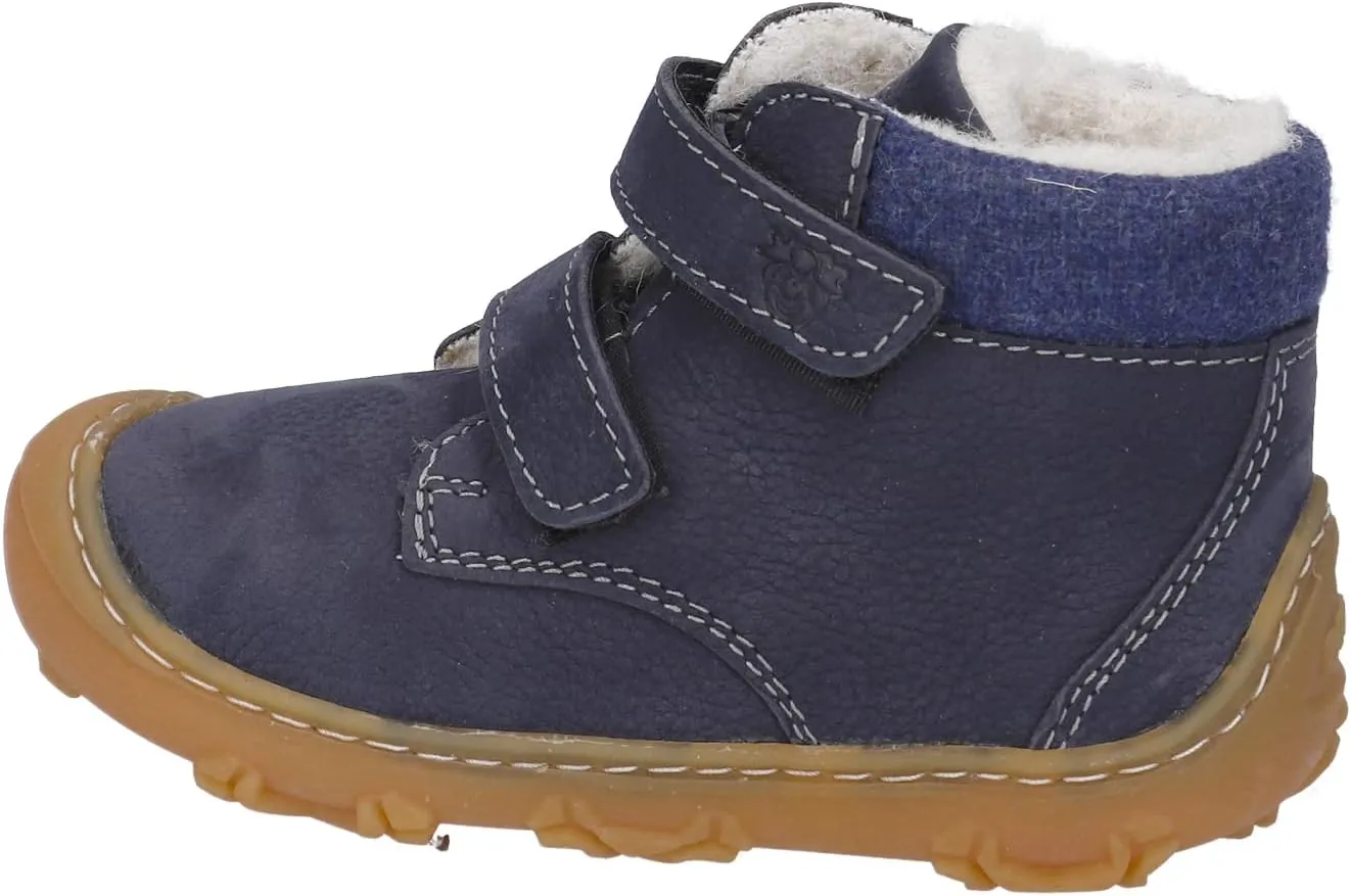 RICOSTA Mdchen Low-Top Sneaker Nico, Kinder Lauflernschuhe, Weite: Weit, Terracare,Barfu-Schuh