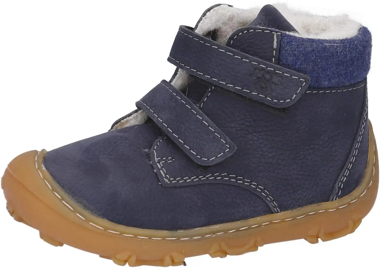 RICOSTA Mdchen Low-Top Sneaker Nico, Kinder Lauflernschuhe, Weite: Weit, Terracare,Barfu-Schuh