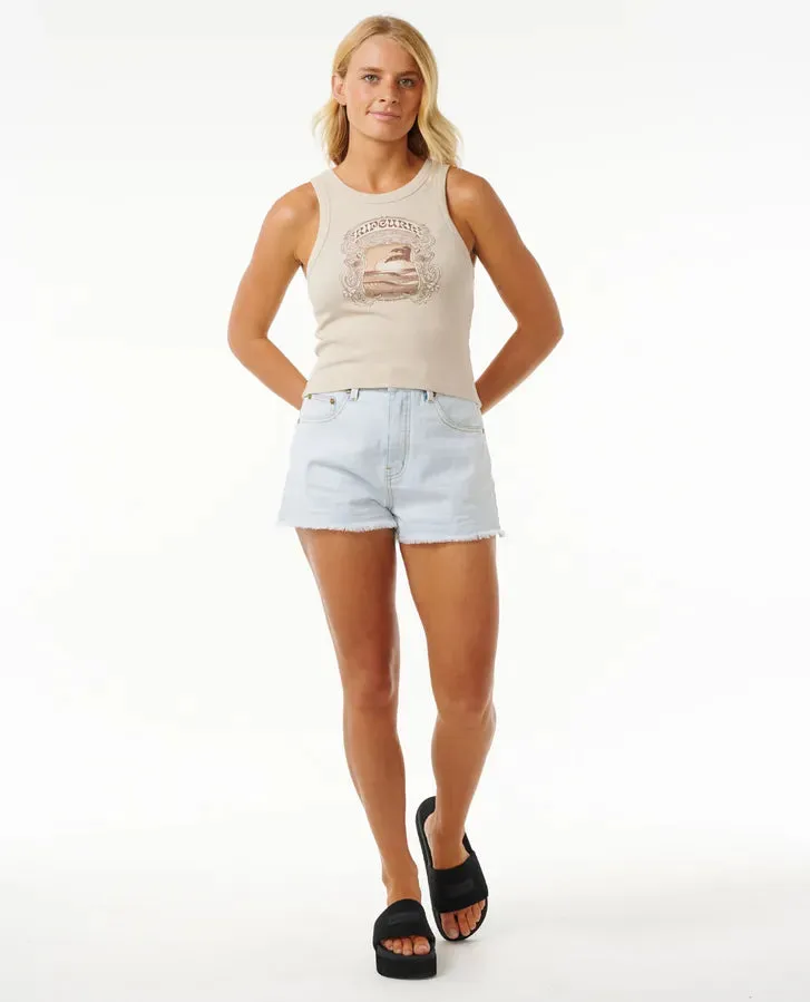 Rip Curl Sea Shells Rib Tank