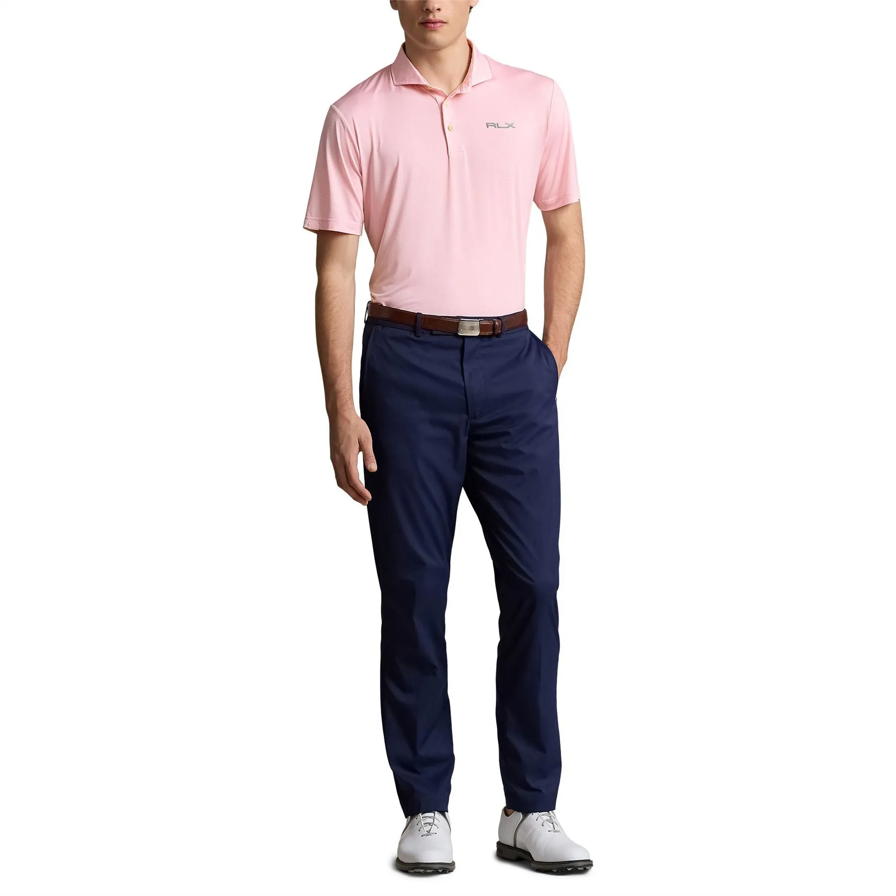 RLX Airflow Jersey Polo Bath Pink - AW24