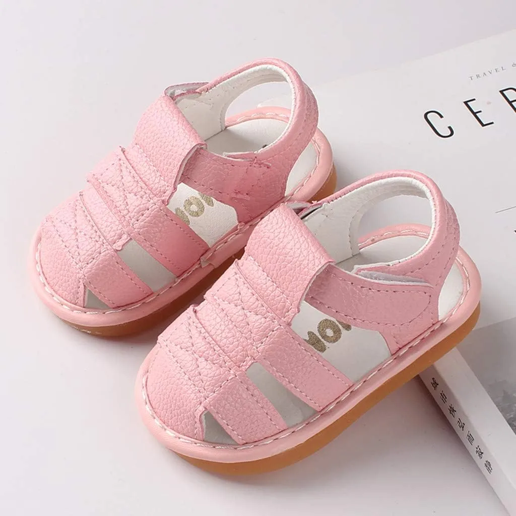 Running Shoes for Baby Girls Shoes Sole Sandals Walkers Soft First Boys Shoes Baby Roman Baby Shoes
