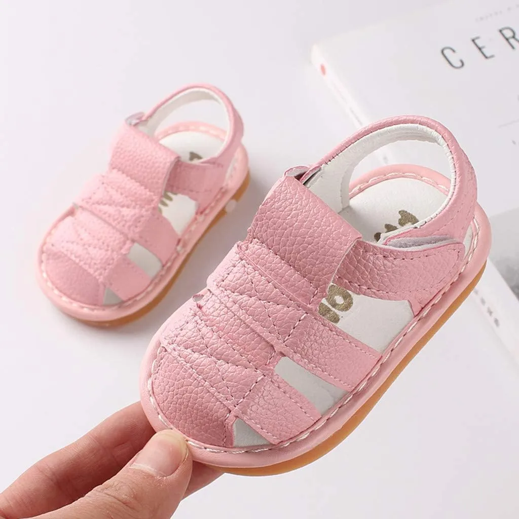 Running Shoes for Baby Girls Shoes Sole Sandals Walkers Soft First Boys Shoes Baby Roman Baby Shoes
