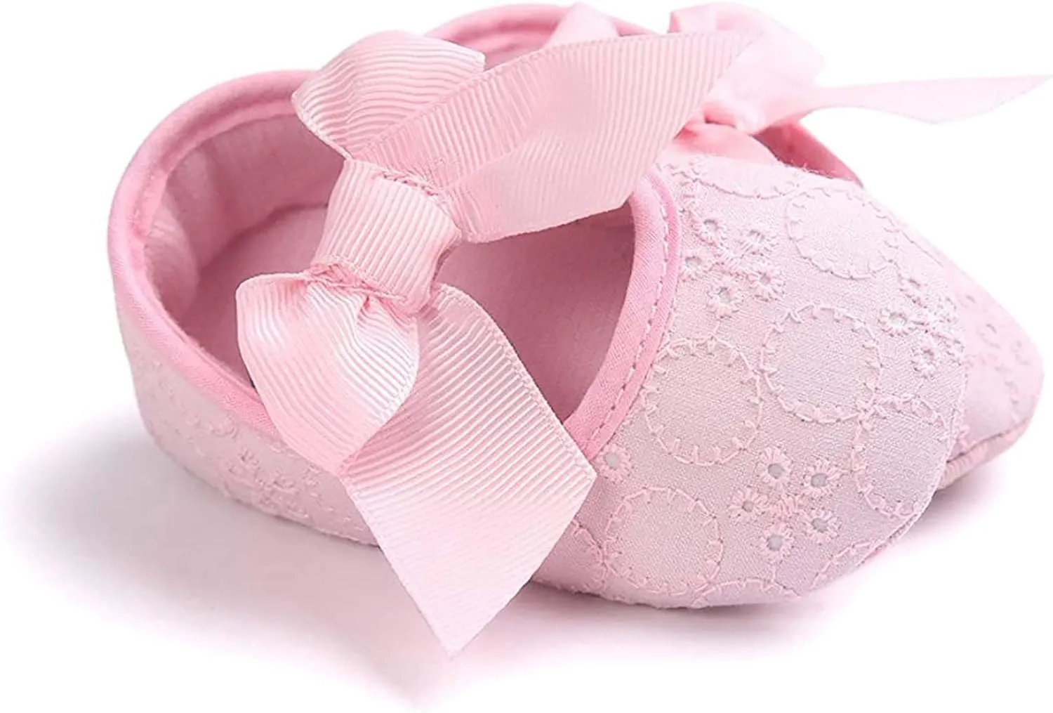 Running Shoes for Children Shoes Princess Soft Baby Shoes Fashion Sole Girl Toddler Shoes Bow Embroidered Baby Shoes
