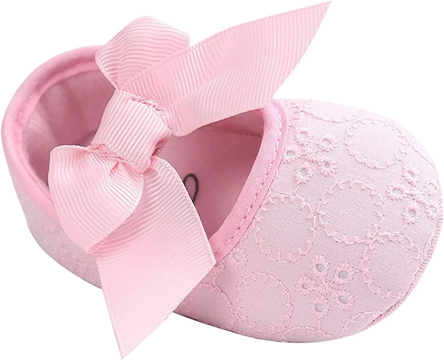 Running Shoes for Children Shoes Princess Soft Baby Shoes Fashion Sole Girl Toddler Shoes Bow Embroidered Baby Shoes