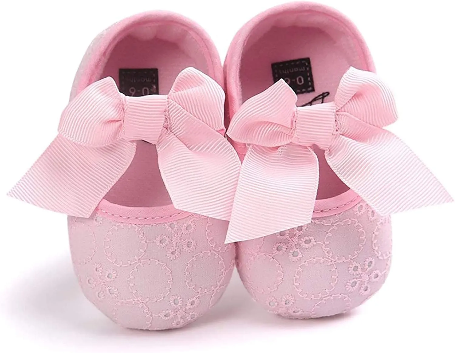 Running Shoes for Children Shoes Princess Soft Baby Shoes Fashion Sole Girl Toddler Shoes Bow Embroidered Baby Shoes