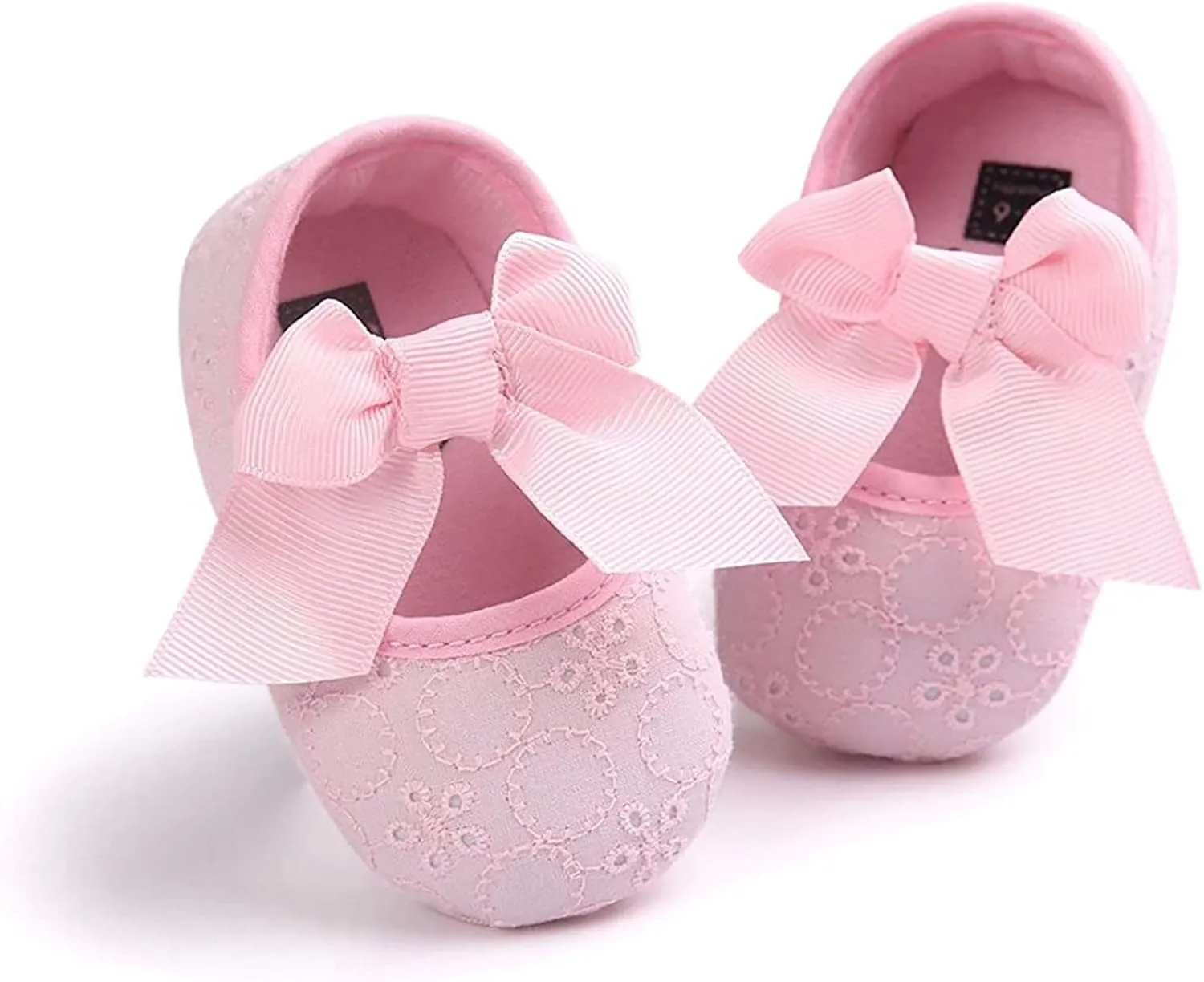 Running Shoes for Children Shoes Princess Soft Baby Shoes Fashion Sole Girl Toddler Shoes Bow Embroidered Baby Shoes