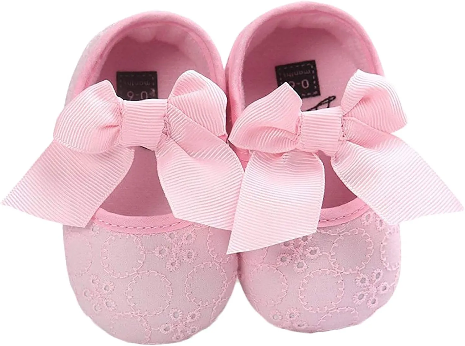 Running Shoes for Children Shoes Princess Soft Baby Shoes Fashion Sole Girl Toddler Shoes Bow Embroidered Baby Shoes
