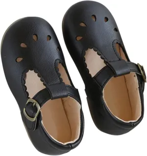 sandal Sandals Spring/Summer Solid Soft Sole Hollow Metal Buckle Walking Shoes Party Birthday School