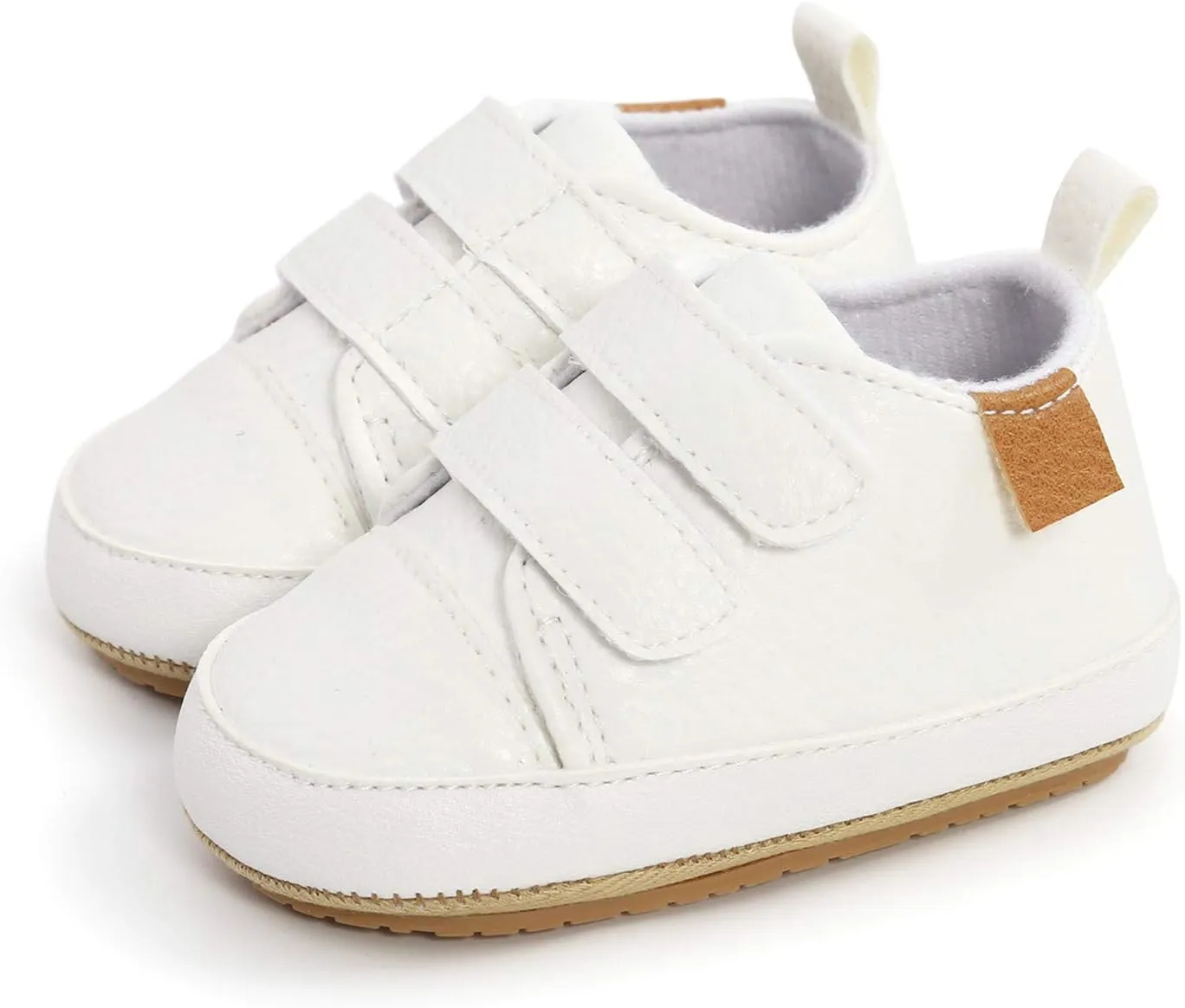 sfdgfhyf 0 to 18 Months Children Sport Shoes Leather Sneaker Shoes Boys Sole Baby -Slip Girls Soft Infant Rubber Baby