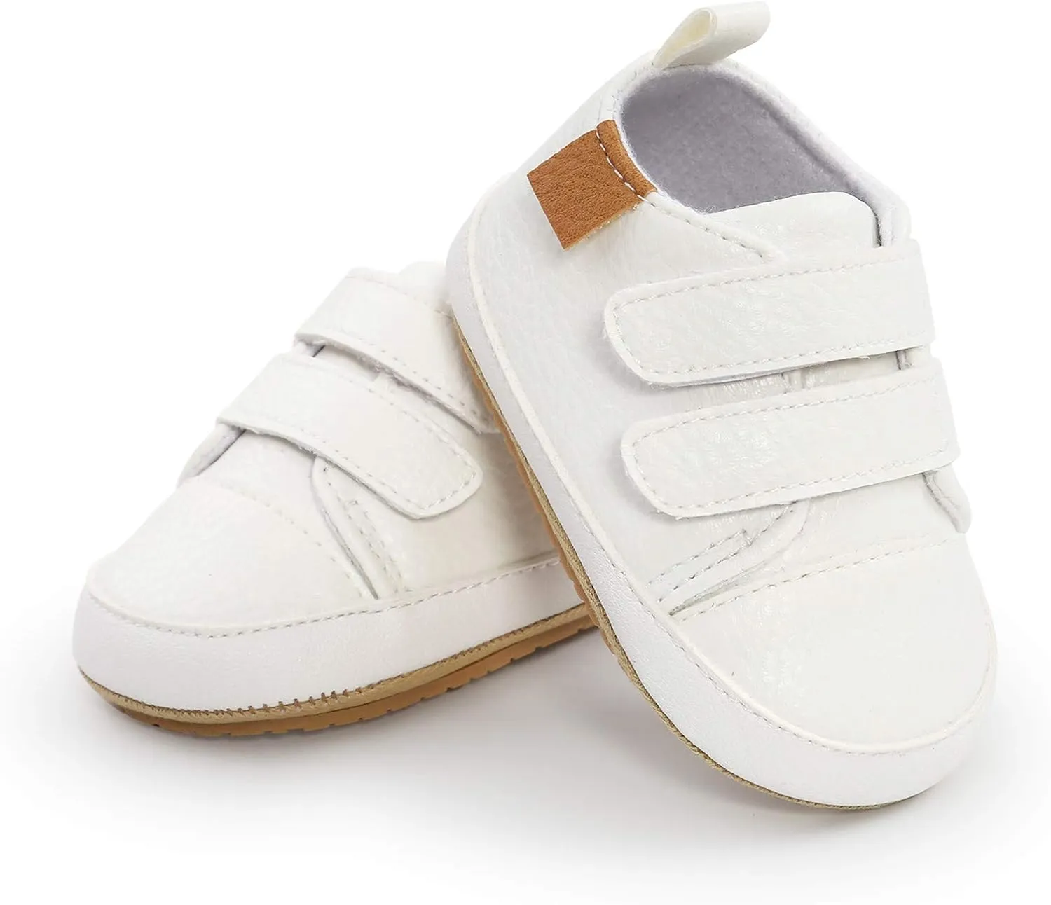 sfdgfhyf 0 to 18 Months Children Sport Shoes Leather Sneaker Shoes Boys Sole Baby -Slip Girls Soft Infant Rubber Baby