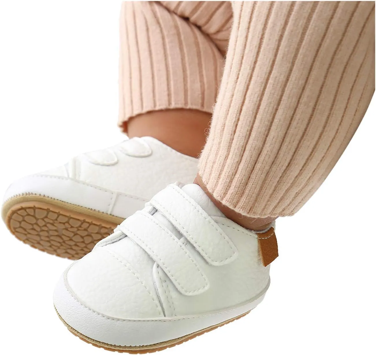 sfdgfhyf 0 to 18 Months Children Sport Shoes Leather Sneaker Shoes Boys Sole Baby -Slip Girls Soft Infant Rubber Baby