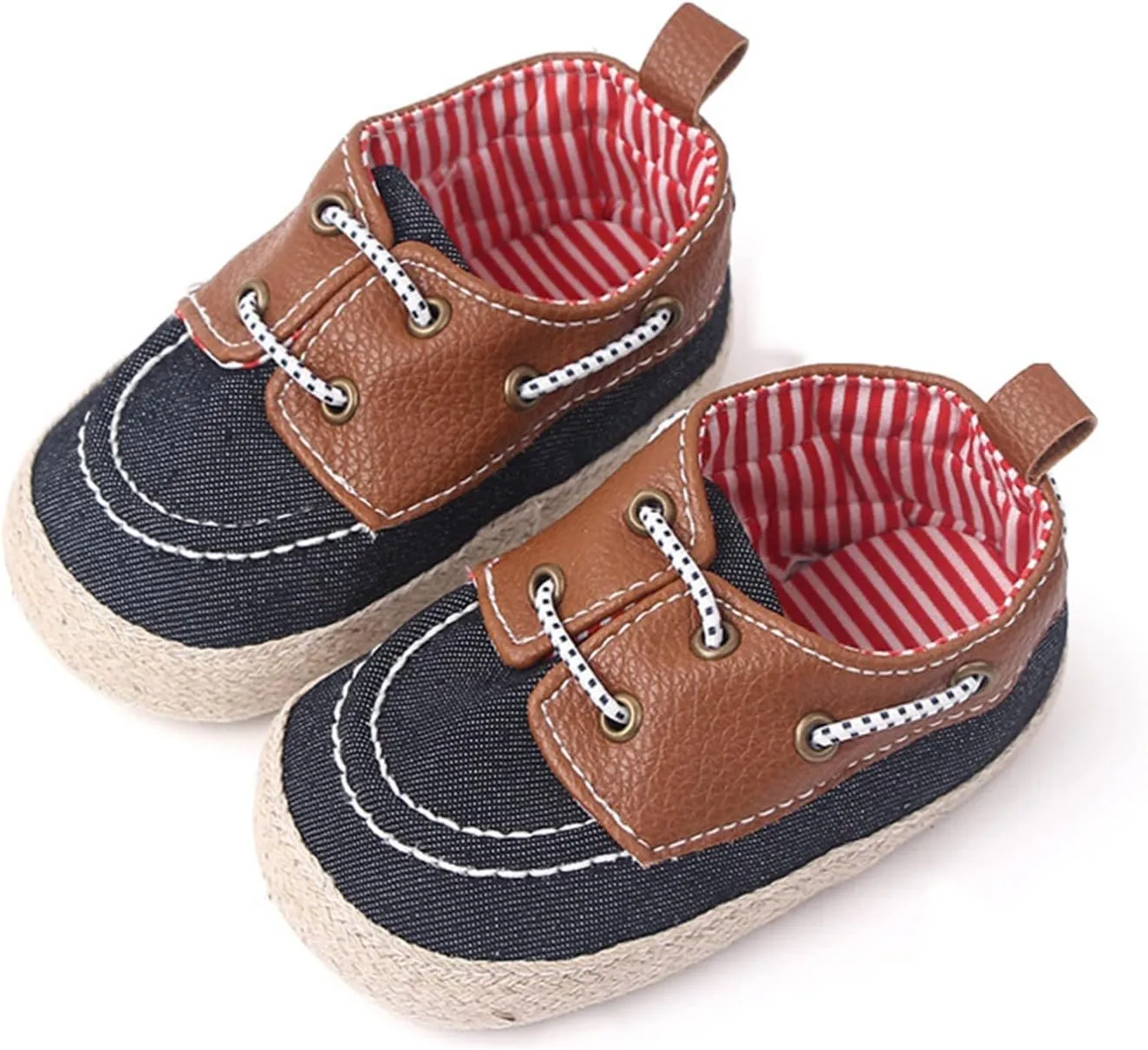 sfdgfhyf Boys Low Heel Shoes Warm Winter Baby Shoes Cartoon Baby Shoes Baby Soft Sole Shoes Sport Shoes 0 to 18 (Brown, 6 Infant)