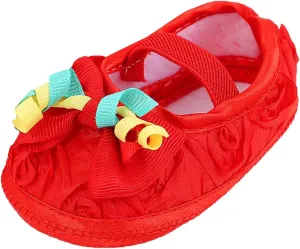 sfdgfhyf Children Round Toe Sneakers Baby Shoes Fashion Soft Sole Toddler Shoes Pearl Dress Flower Shoes Toddler Shoes