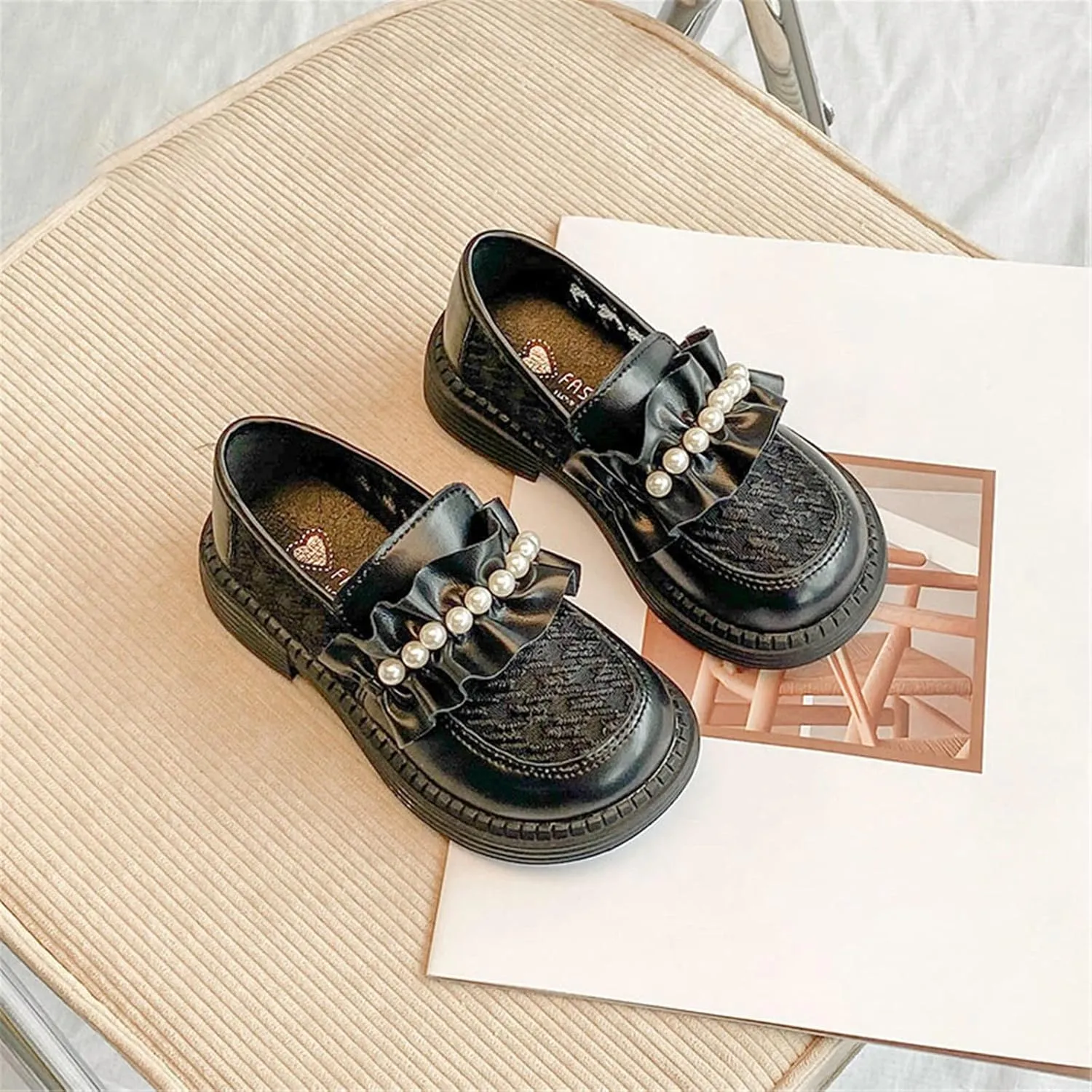 sfdgfhyf Girls Tennis Shoes Kids Baby Girls Leather Shoes Mesh Ruffle Shoes Fashion Student Sandals Little Child/Big
