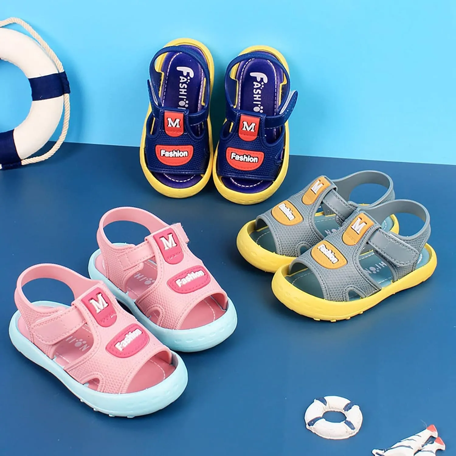sfdgfhyf Little Kid Soft Sole Shoes Baby Girl Boy Sandals Comfort Summer Outdoor Casual Beach Shoes for 0 to 5 Years