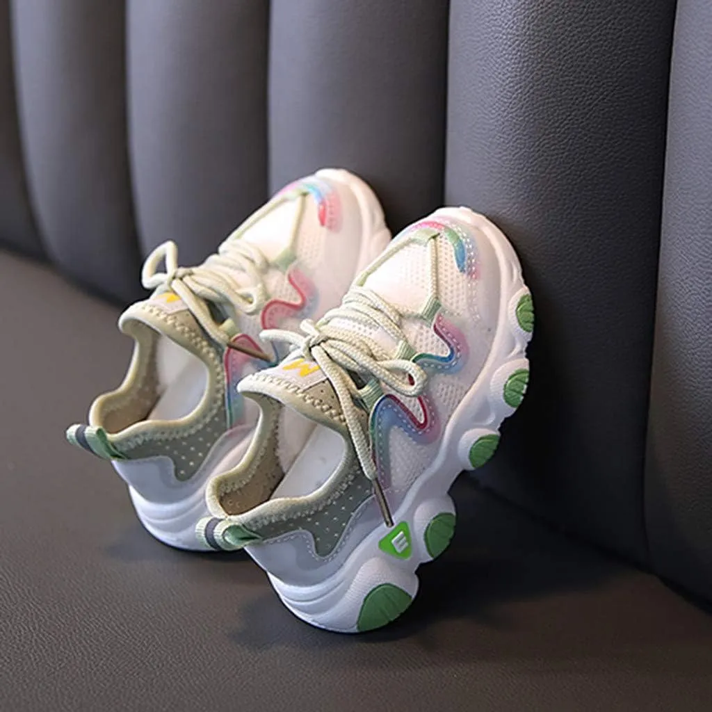Shoes Girl Lace Shoes Infant Baby Breathable Mesh Toddler Kids Up Soft Girls Baby Shoes Shoes Boys