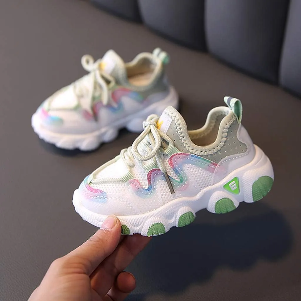 Shoes Girl Lace Shoes Infant Baby Breathable Mesh Toddler Kids Up Soft Girls Baby Shoes Shoes Boys
