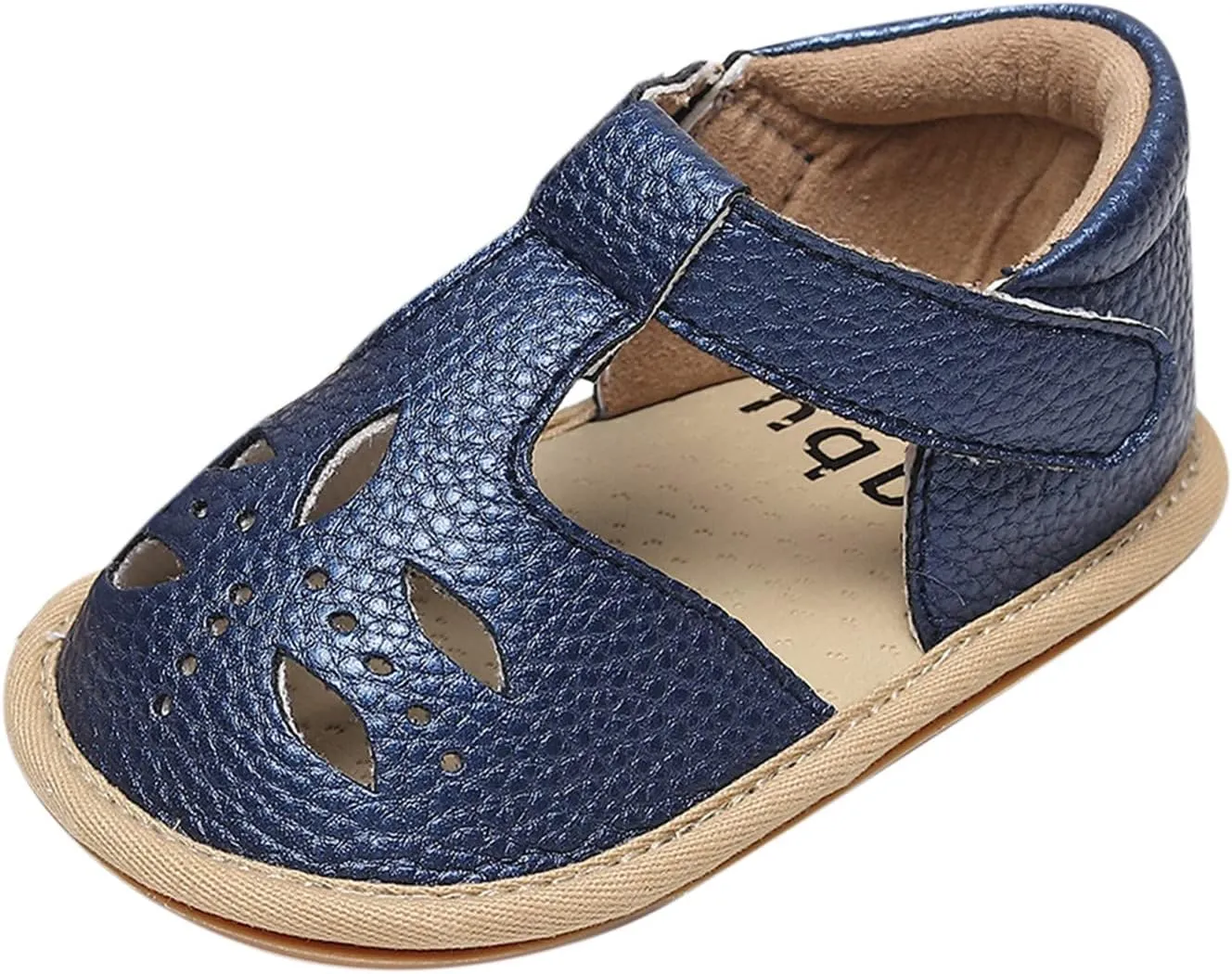 Single First Girls Summer Hollow Shoes Sandals for 324M Out Infant Boys Toddler Flat Baby Sandals Infant Sandles