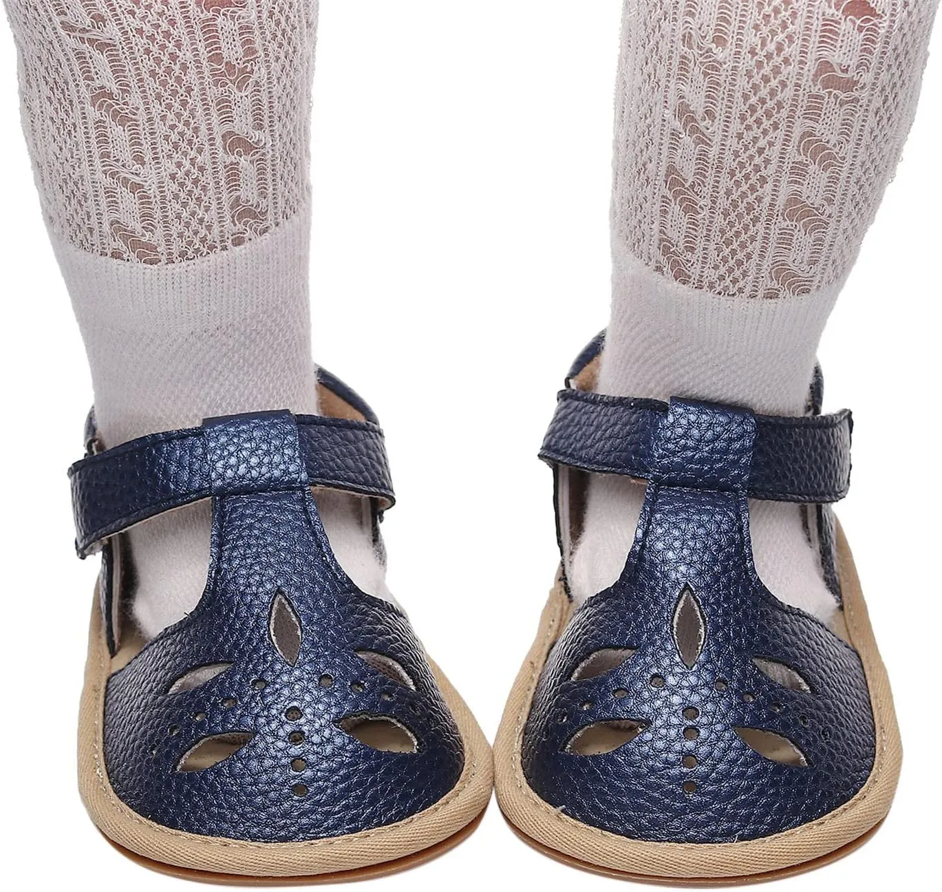 Single First Girls Summer Hollow Shoes Sandals for 324M Out Infant Boys Toddler Flat Baby Sandals Infant Sandles