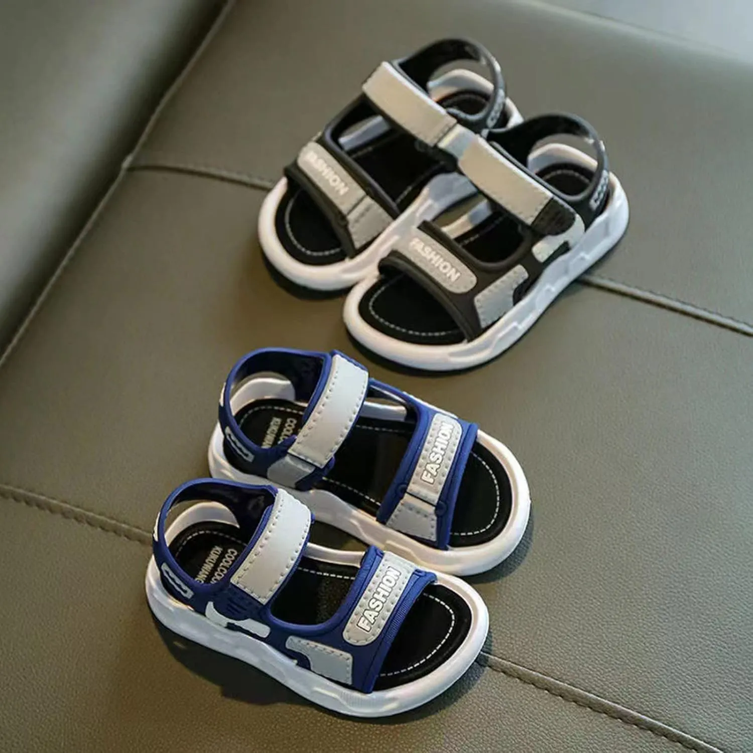Size 5 Shoe Toddler Boy Home Slippers For Children Kids Cartoon Soft Sole In Summer Comfortable Sandals Size 11 Toddler